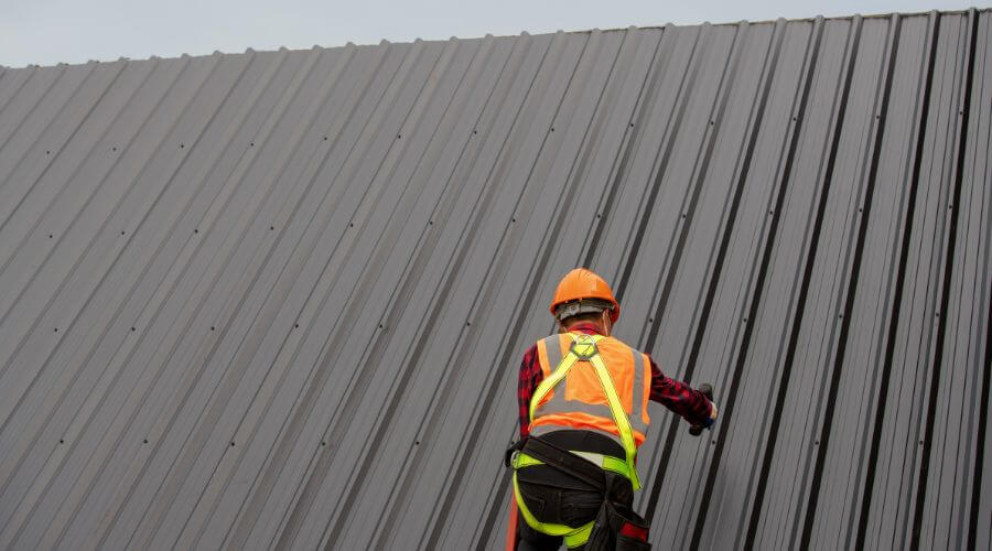 Professional metal roof installation services in Cedar Springs, MI